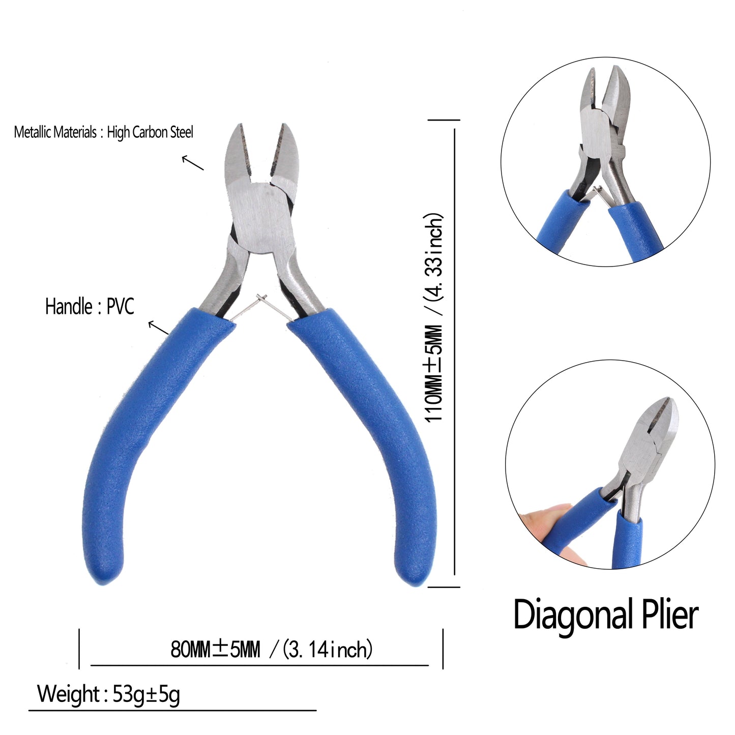 5-inch Industrial Grade Mini Pliers Set - Perfect for DIY Jewelry Repair &  Crafting!