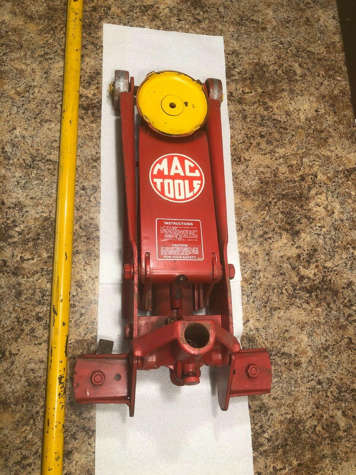 Mac Tools 2,500 Lbs Floor Jack - Extra Lar/ 4ft Long Handle VERY NICE