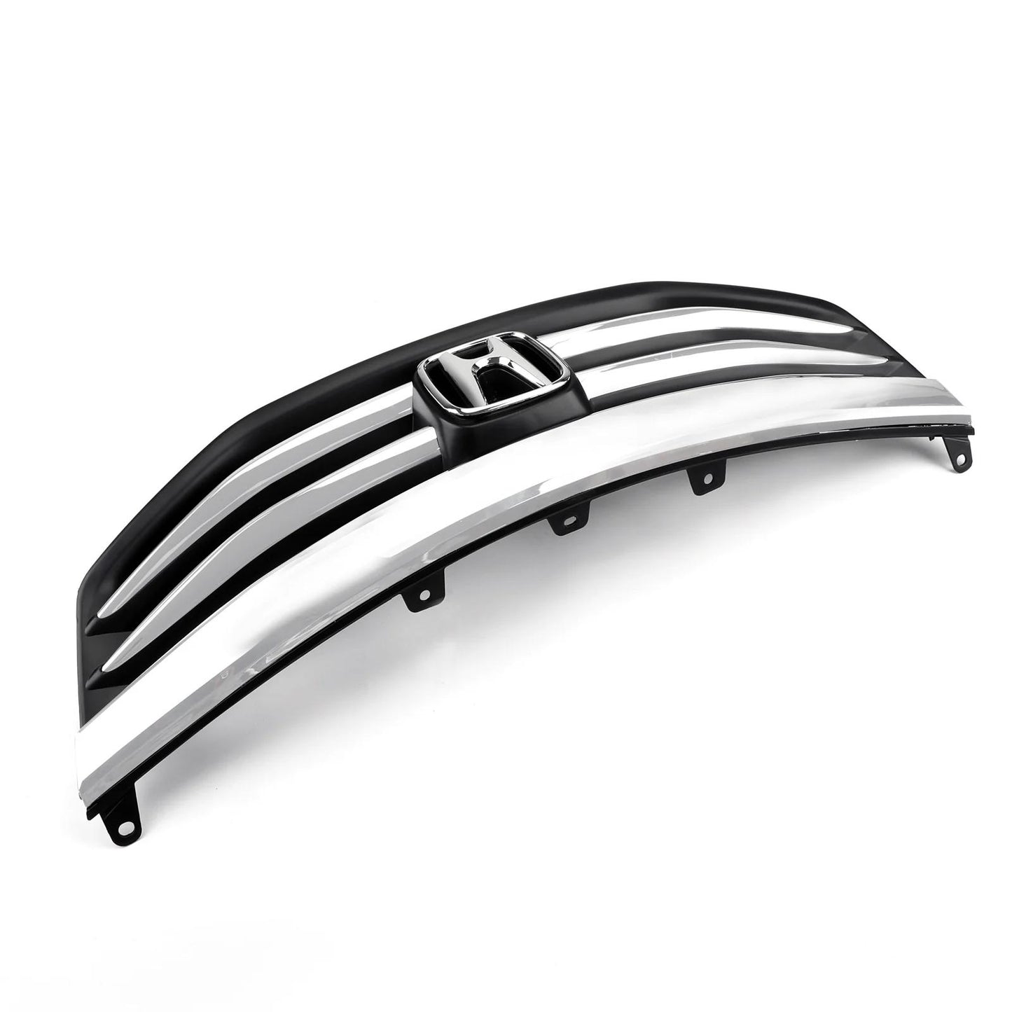 2011-2012 Honda Accord 4 Door Models Upper Bumper Hood Black Chrome Front Grille Generic