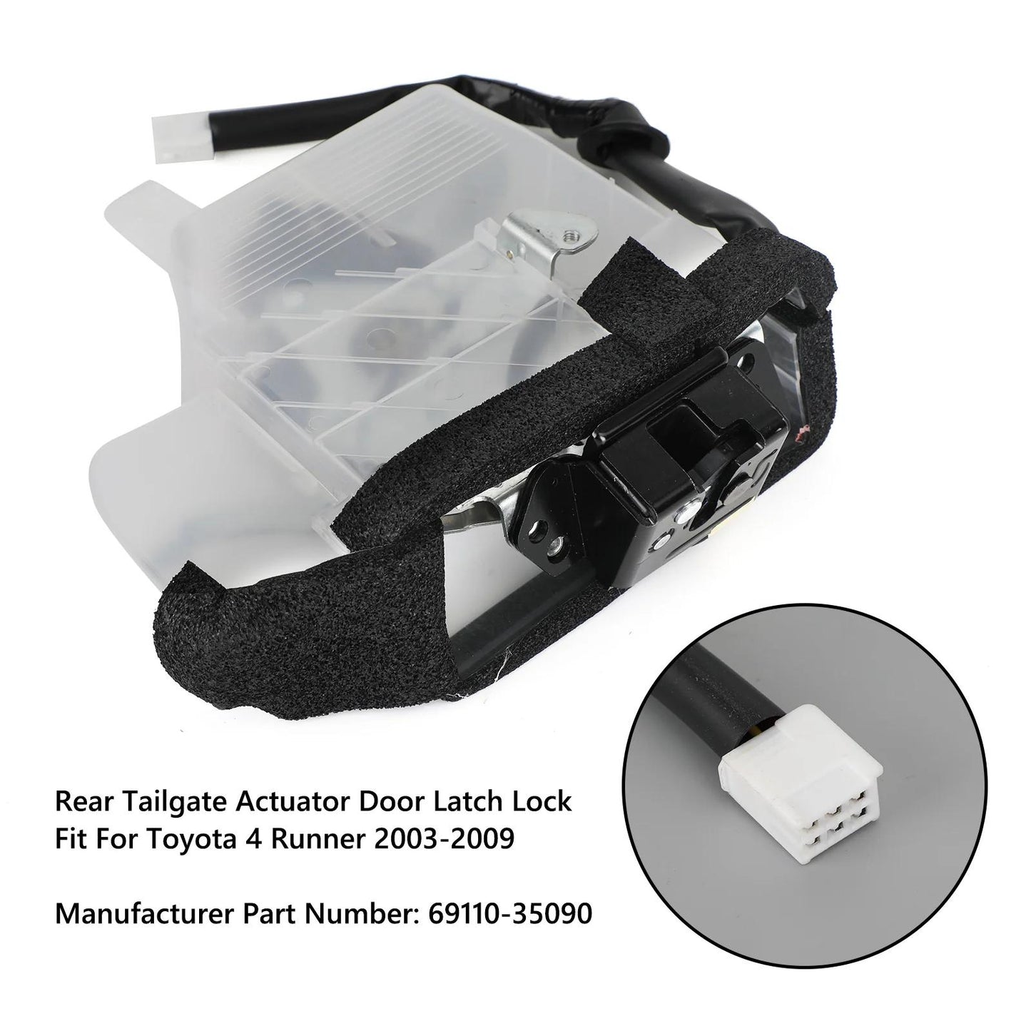 2003-2009 Toyota 4 Runner Rear Tailgate Actuator Door Latch Lock 69110-35090 Generic