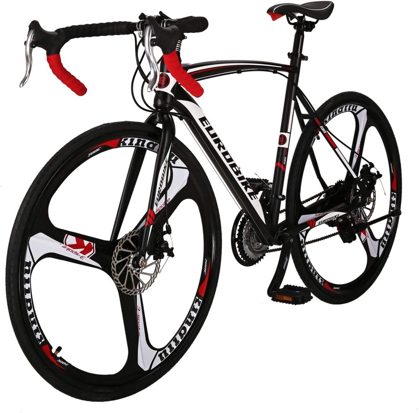 Road Bike 700C Wheels 21 Speed Disc Brake Bicycle 54cm/Medium Frame Size