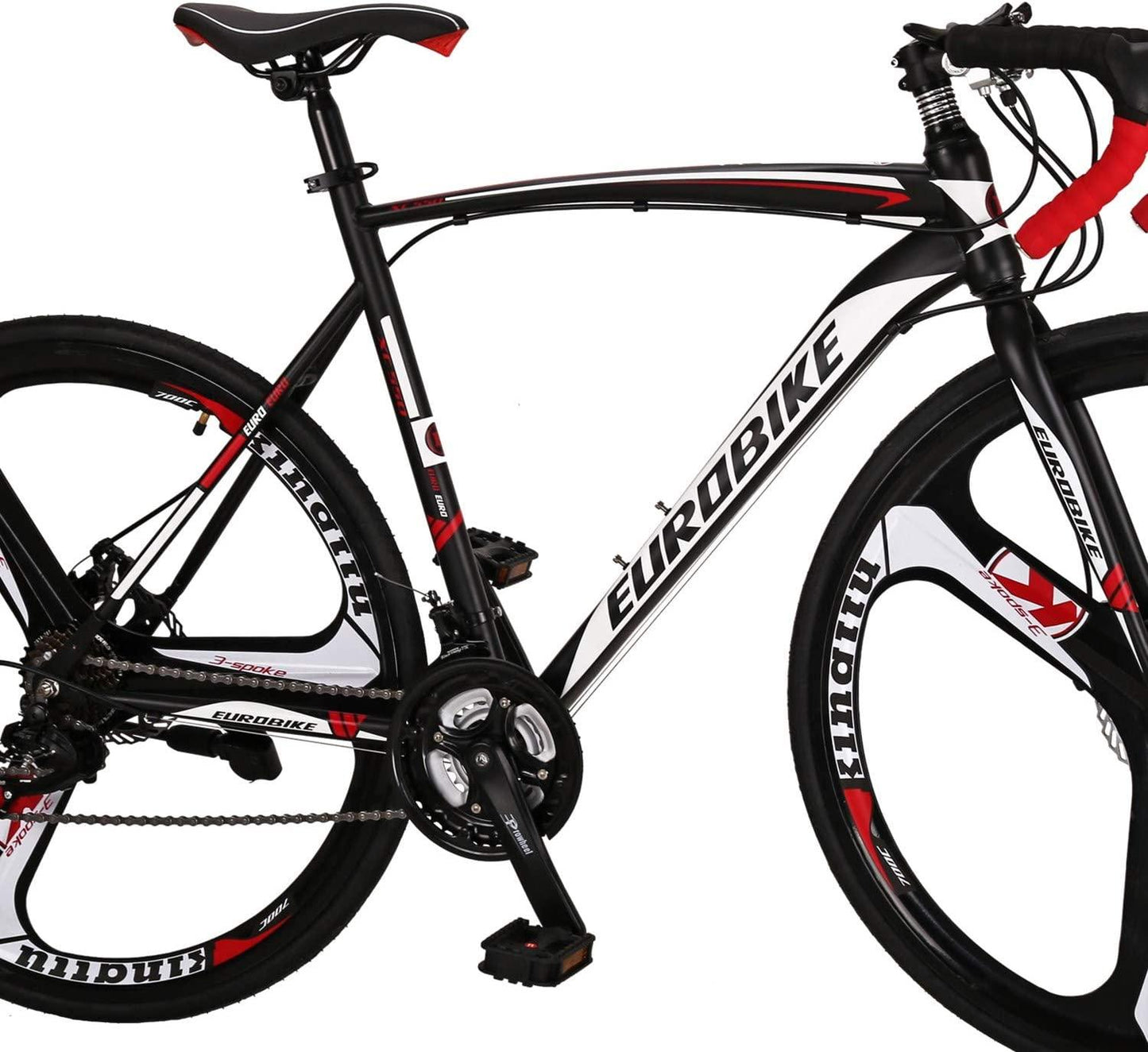 Road Bike 700C Wheels 21 Speed Disc Brake Bicycle 54cm/Medium Frame Size