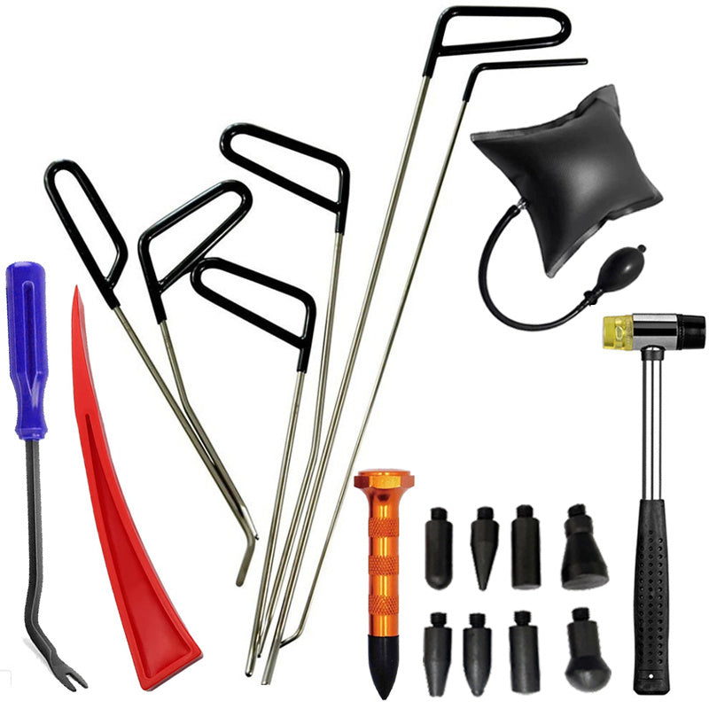 Car Body Sheet Metal Paintless Dent Repair Kit Professional Workshop Automotive Hail Pit Removal Slide Hammer Remover Set