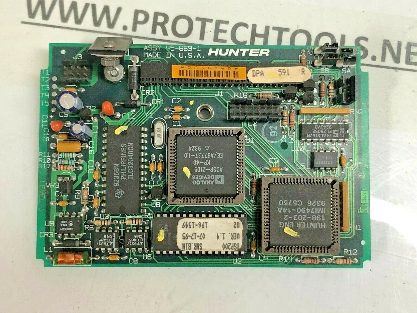 Hunter Alignment Engineering Board DSP200 Head 45-669-1 P59