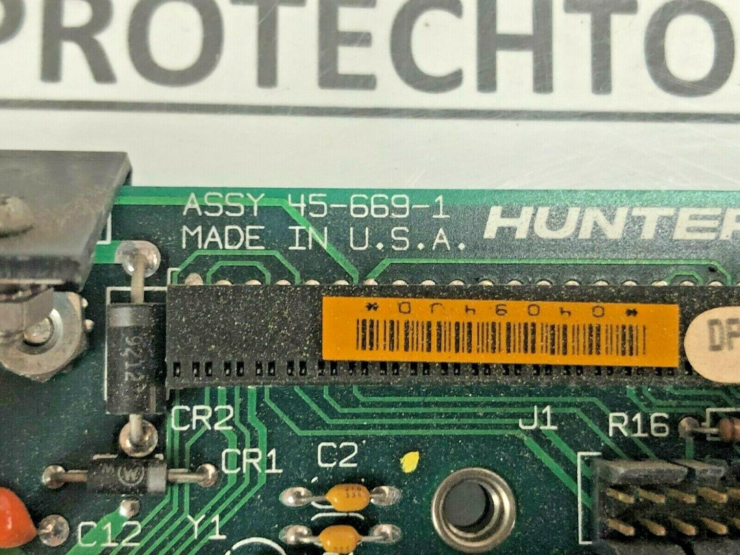 Hunter Alignment Engineering Board DSP200 Head 45-669-1 P59