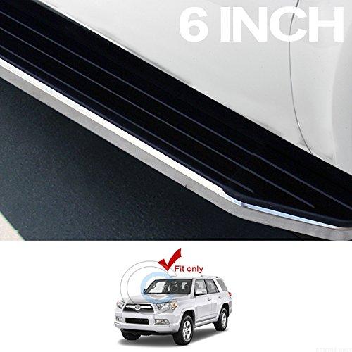 R&L Racing 6" Aluminum  Side Step Rail Running Board Vp 10+ 4Runner Limited/10-13 Sr5