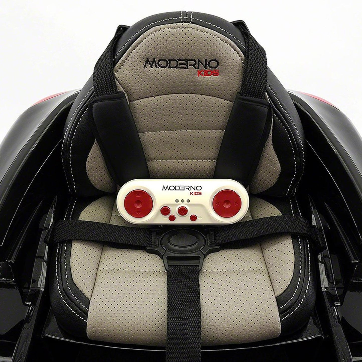 2023 Kids Sports 12V Ride On Car Battery Powered W/ Dining Table, Leather Seat, LED Lights
