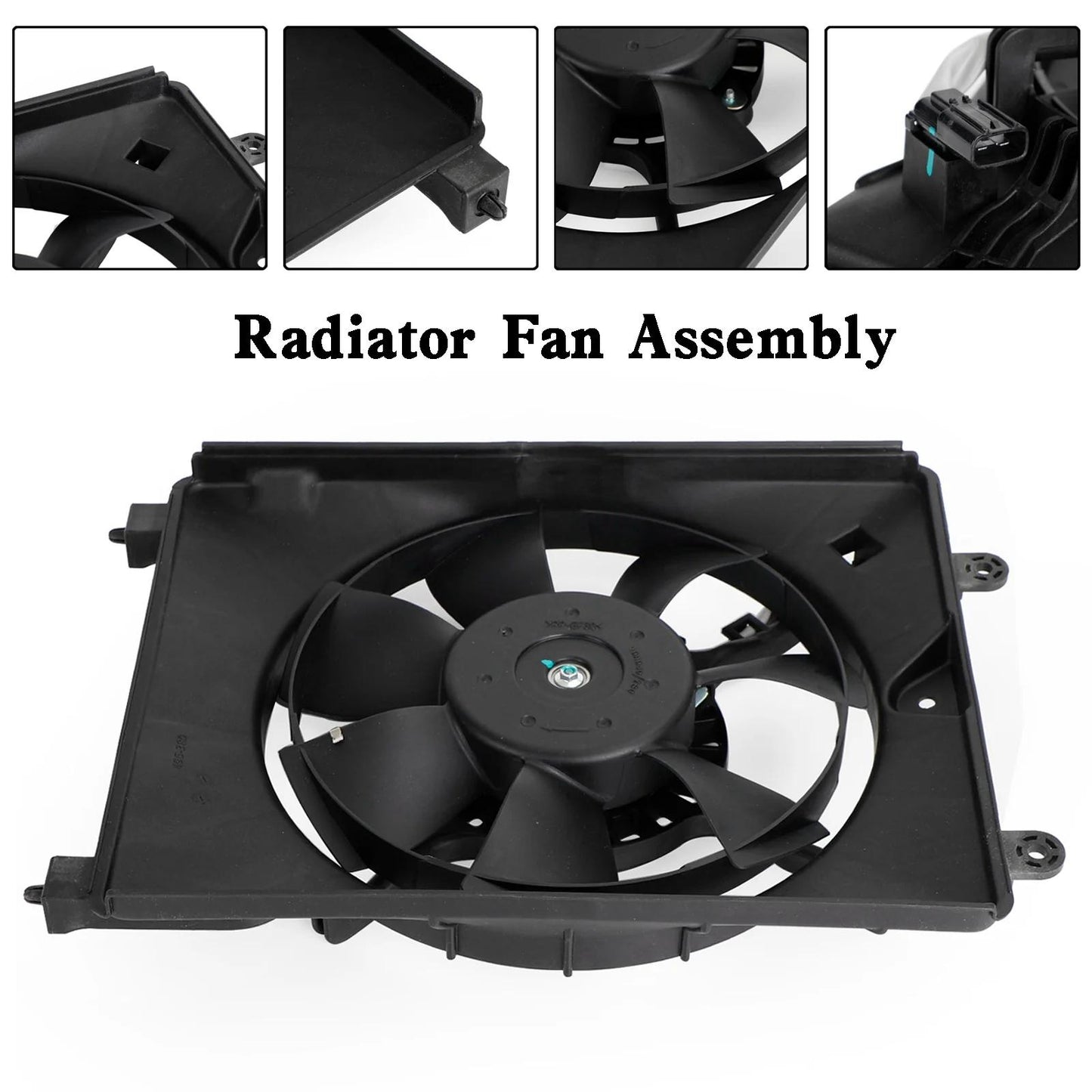 2012-2015 Honda Civic DX EX EX-L HF Hybrid Hybrid-L LX Si Radiator Cooling Fan Passenger Side 12815182 621490 Generic