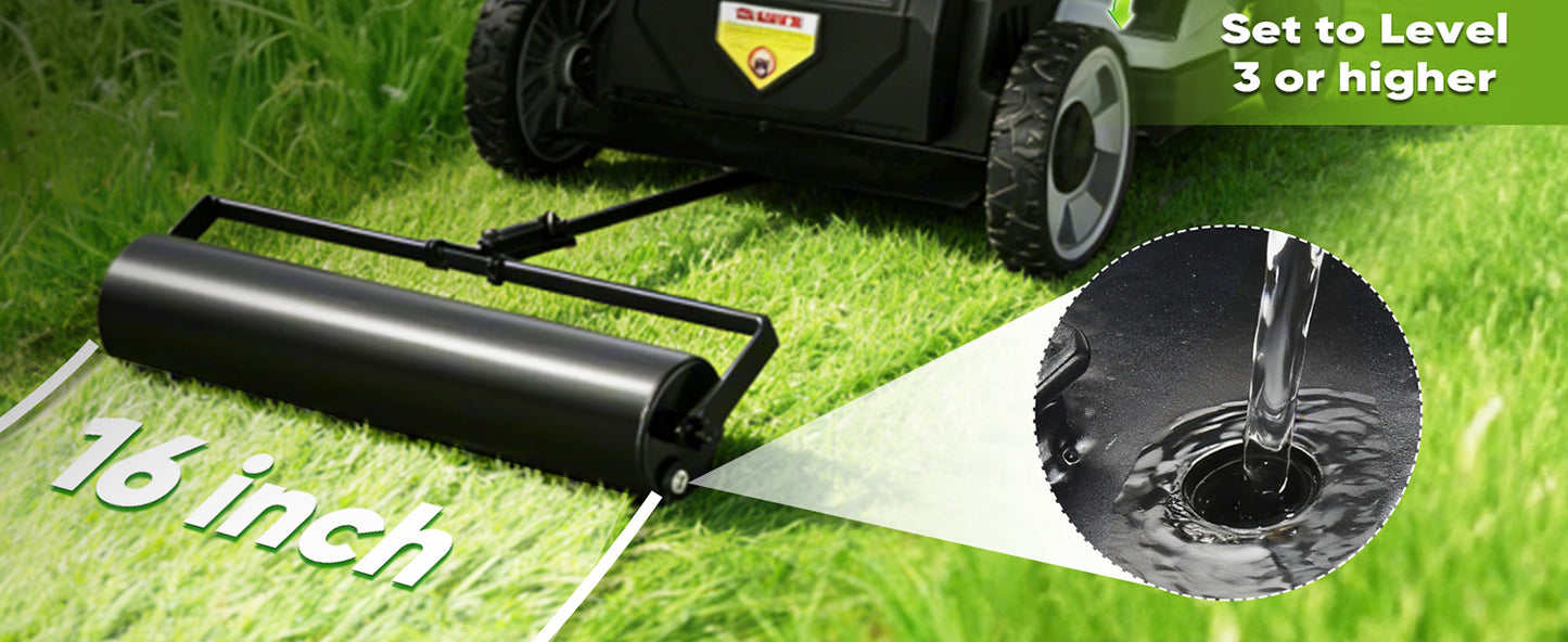 Lawn Striping Kit for EGO 21" Walk Behind Mowers - LM2100 Series, Flexible Turning Lawn Striper with Easy-Fill Water Port, Heavy Duty Steel Roller for Garden Professional Grass Stripes