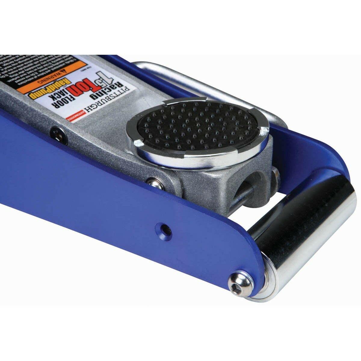 1.5 Ton Floor Jack Aluminum Racing with Rapid Pump Lifts Vehicles GaraRaise