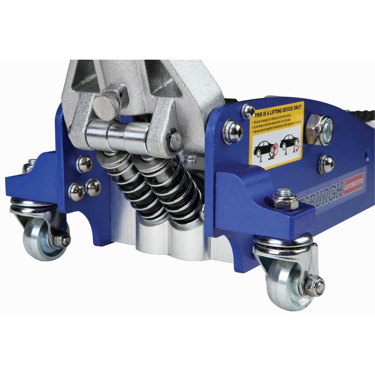 1.5 Ton Floor Jack Aluminum Racing with Rapid Pump Lifts Vehicles GaraRaise