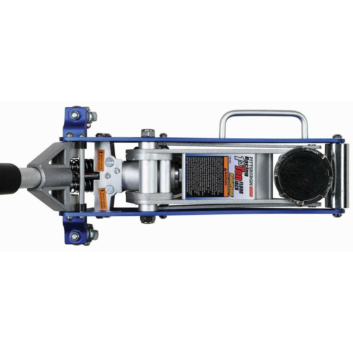 1.5 Ton Floor Jack Aluminum Racing with Rapid Pump Lifts Vehicles GaraRaise