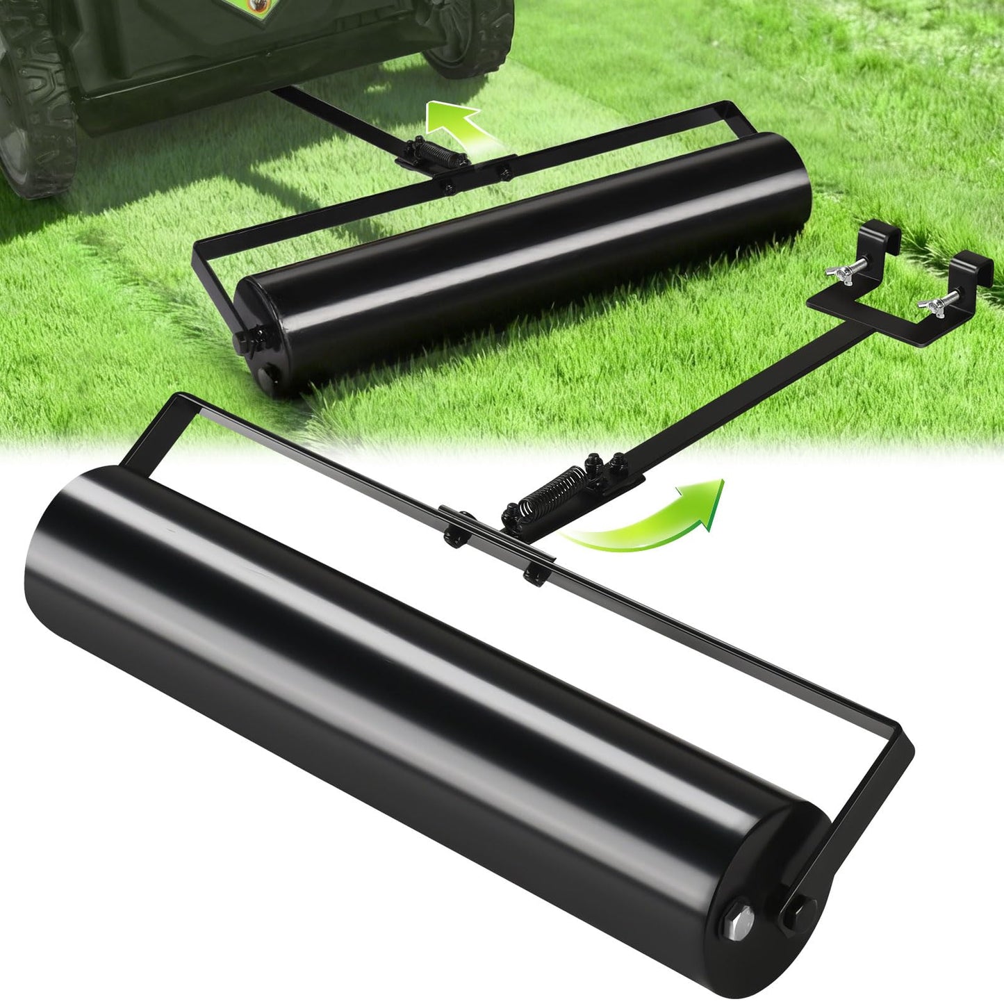 Lawn Striping Kit for EGO 21" Walk Behind Mowers - LM2100 Series, Flexible Turning Lawn Striper with Easy-Fill Water Port, Heavy Duty Steel Roller for Garden Professional Grass Stripes