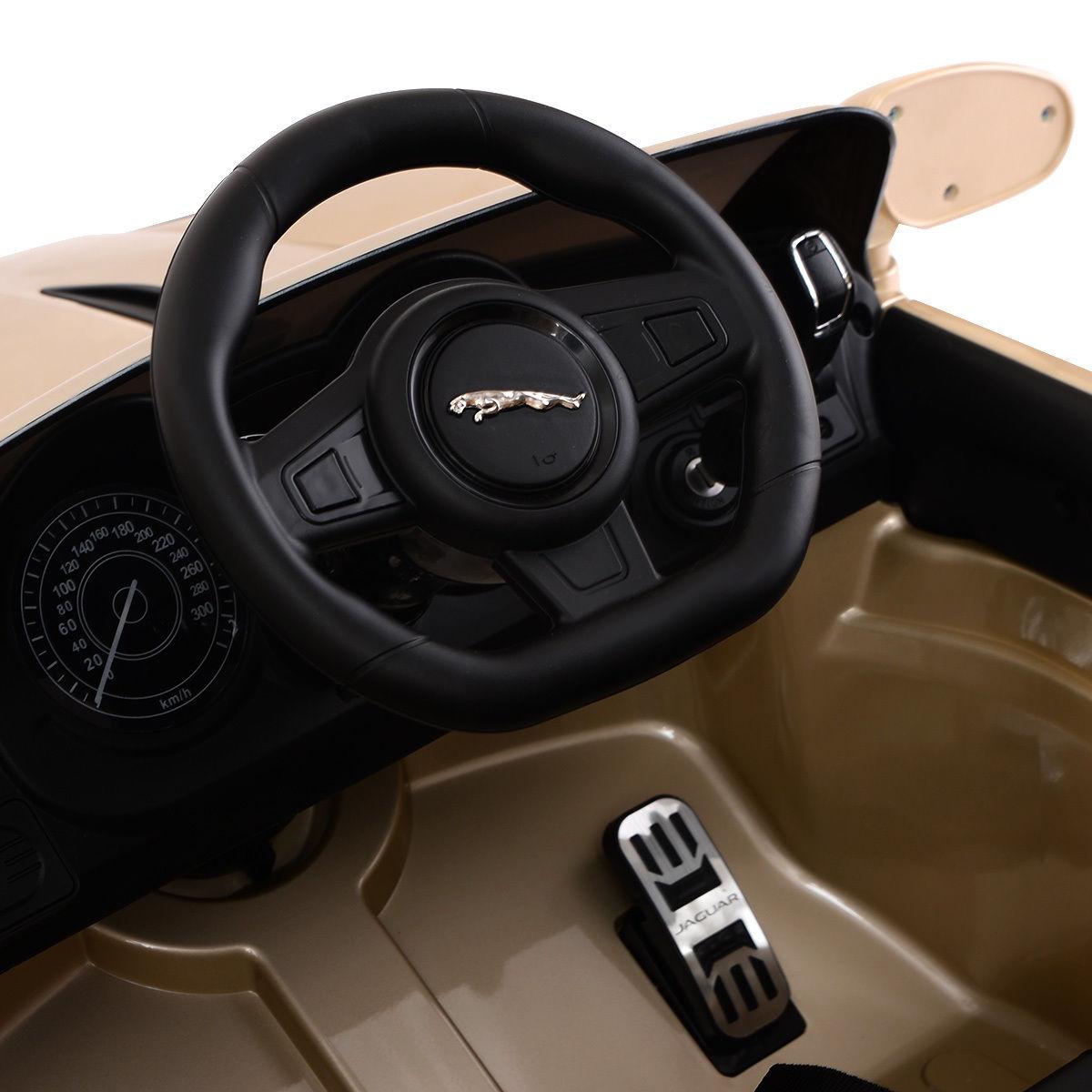 Jaguar F-TYPE 12V Battery Power Kids Ride On Car Licensed MP3 RC Remote Control
