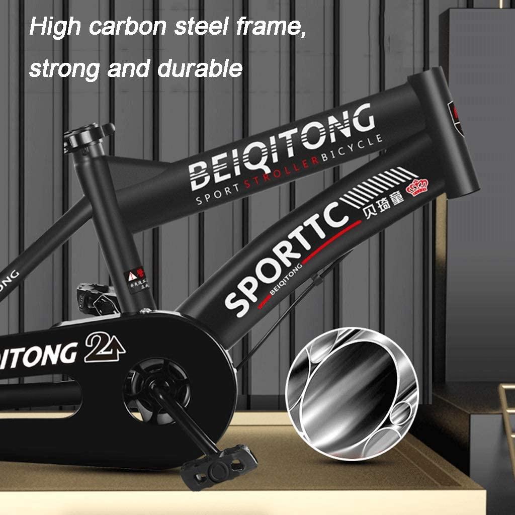 JLFSDB Kids Bike BMX Bike for Kids Boys Girls Bicycle Children's Bicycles Steel Frame Scooter Bikes in Size 12'' 14'' 16'' 18”for 3-10 Years Old with Training Wheels and Hand Brakes