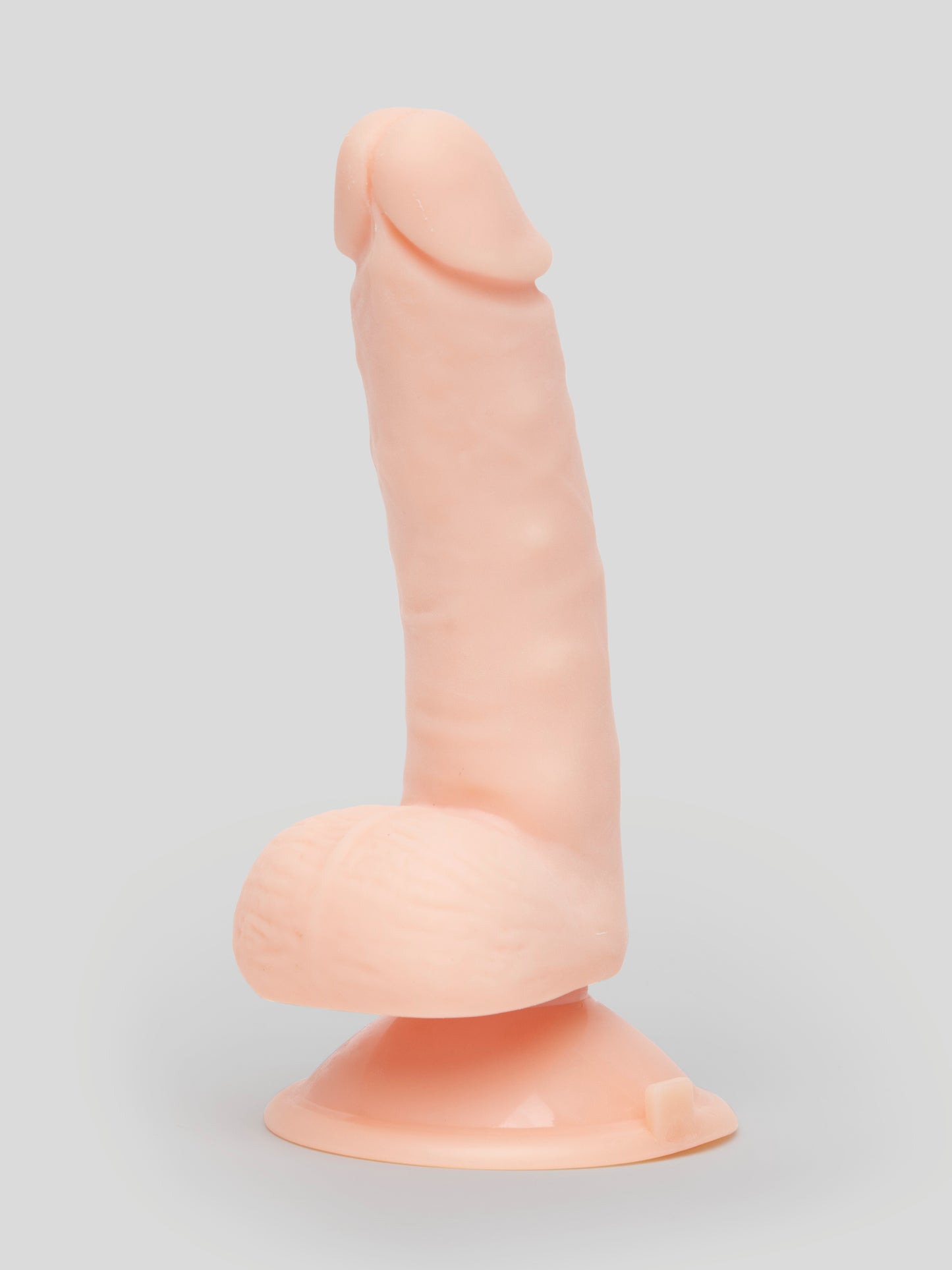 Lifelike Lover Classic Dual-Density Dildo with Moving Foreskin 6 Inch, Flesh Pink