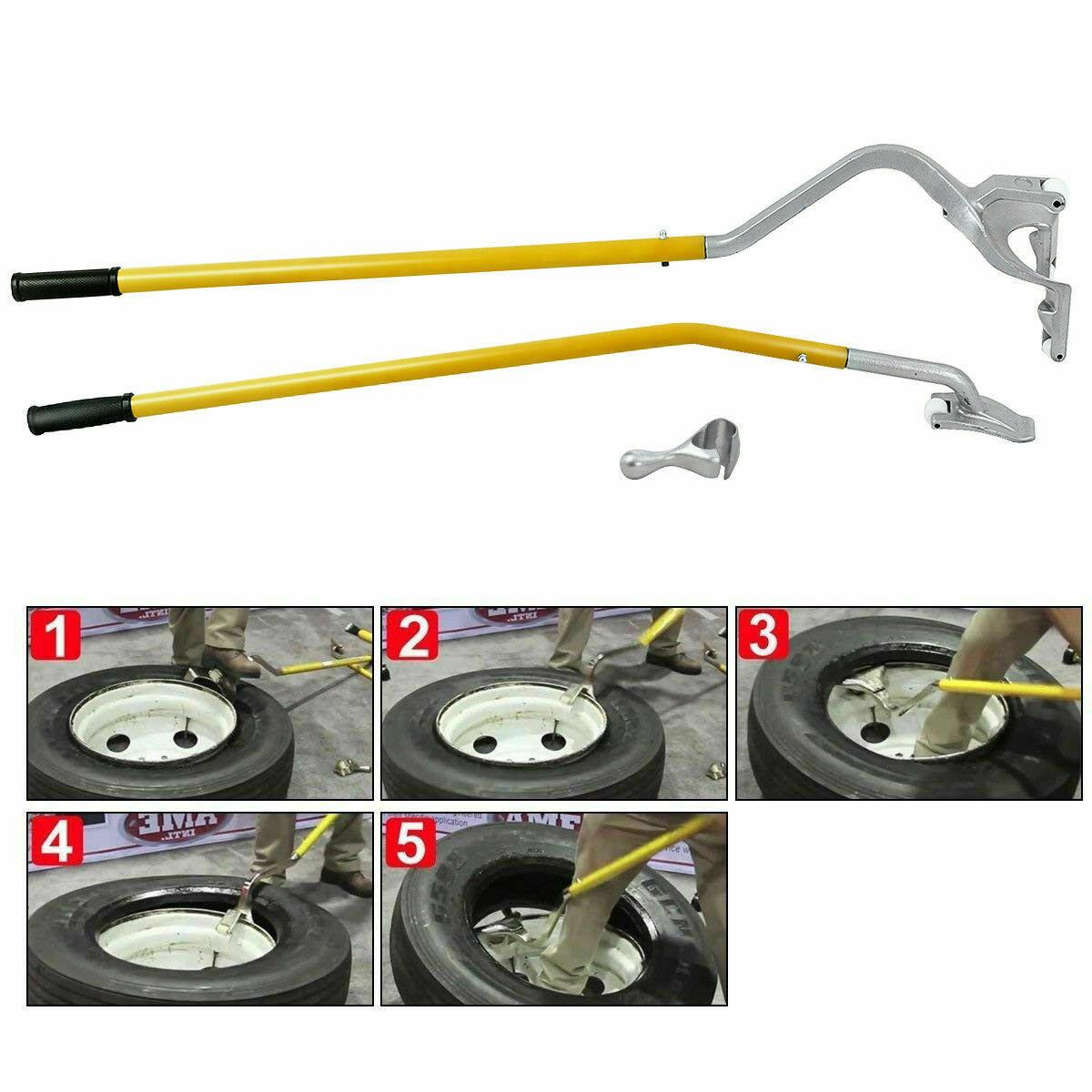 Tire Changer Mount Demount Tool Tools Tubeless Truck Bead 17.5" to 24"