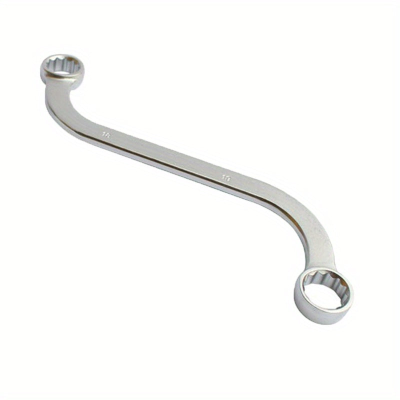 5Pcs S Type 10-19mm 12-Point Box Ends Double-Headed Special-Shaped Fastening Wrench Car Repair Tool S-Shaped Spanner Hardware