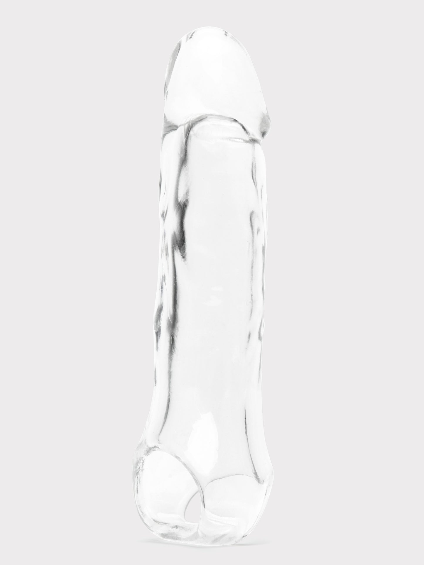 Lovehoney Mega Mighty 2 Extra Inches Penis Extender with Ball Loop, Clear | Clear
