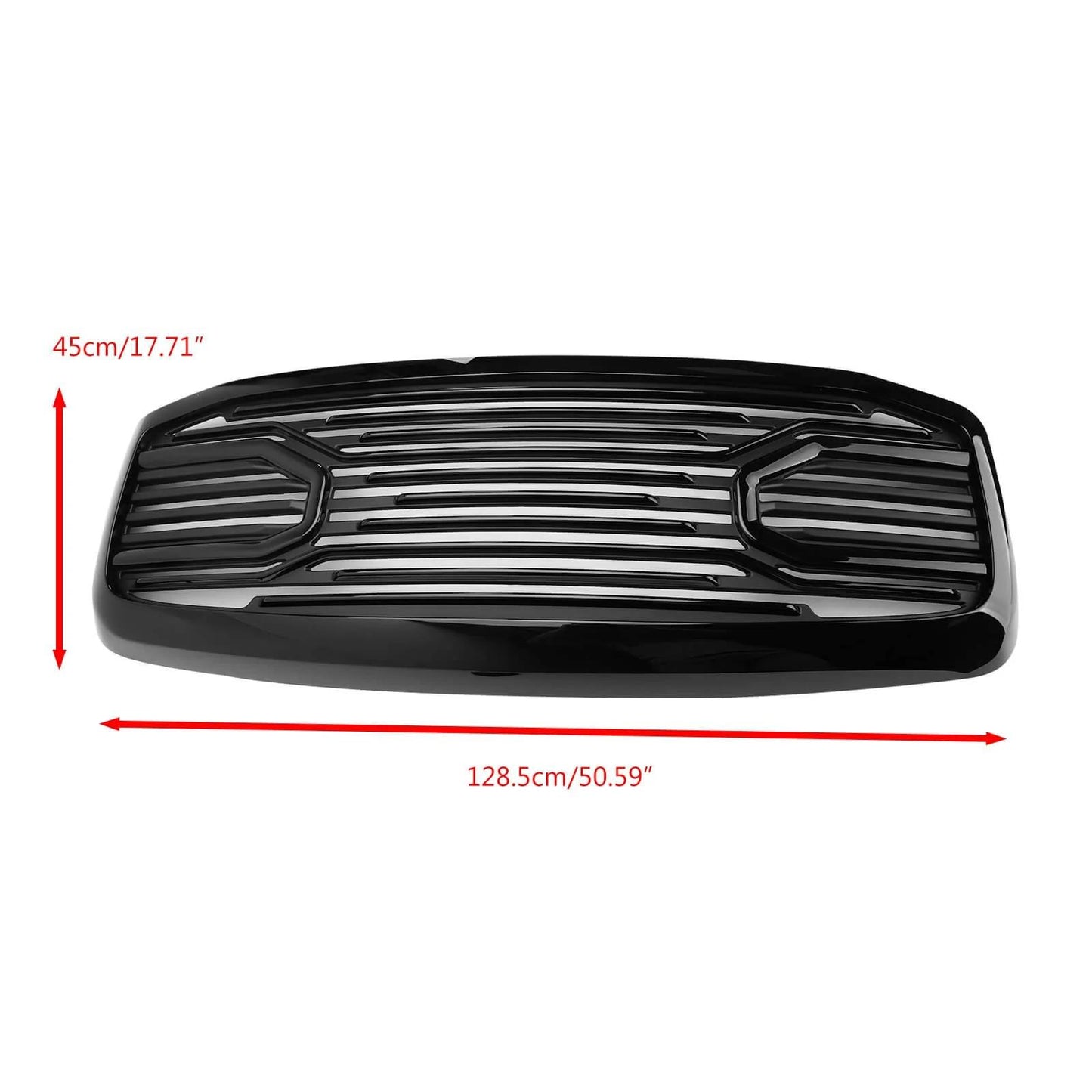 2006-2008 Dodge RAM 1500 2500/ 3500 Big Horn Grille Mesh Front Grill Shell Replacement Generic