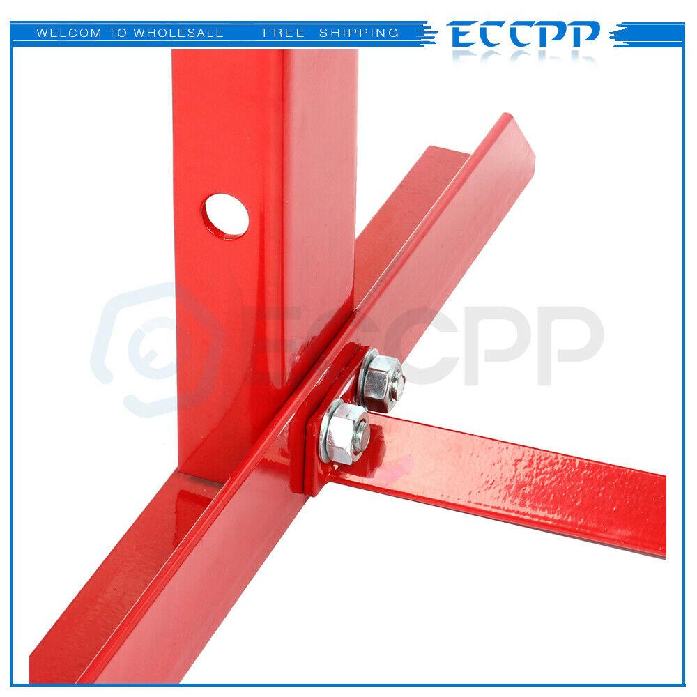 ECCPP Hydraulic Shop Press 12-Ton Bench Top Mount with Plates H Frame Jack Stand