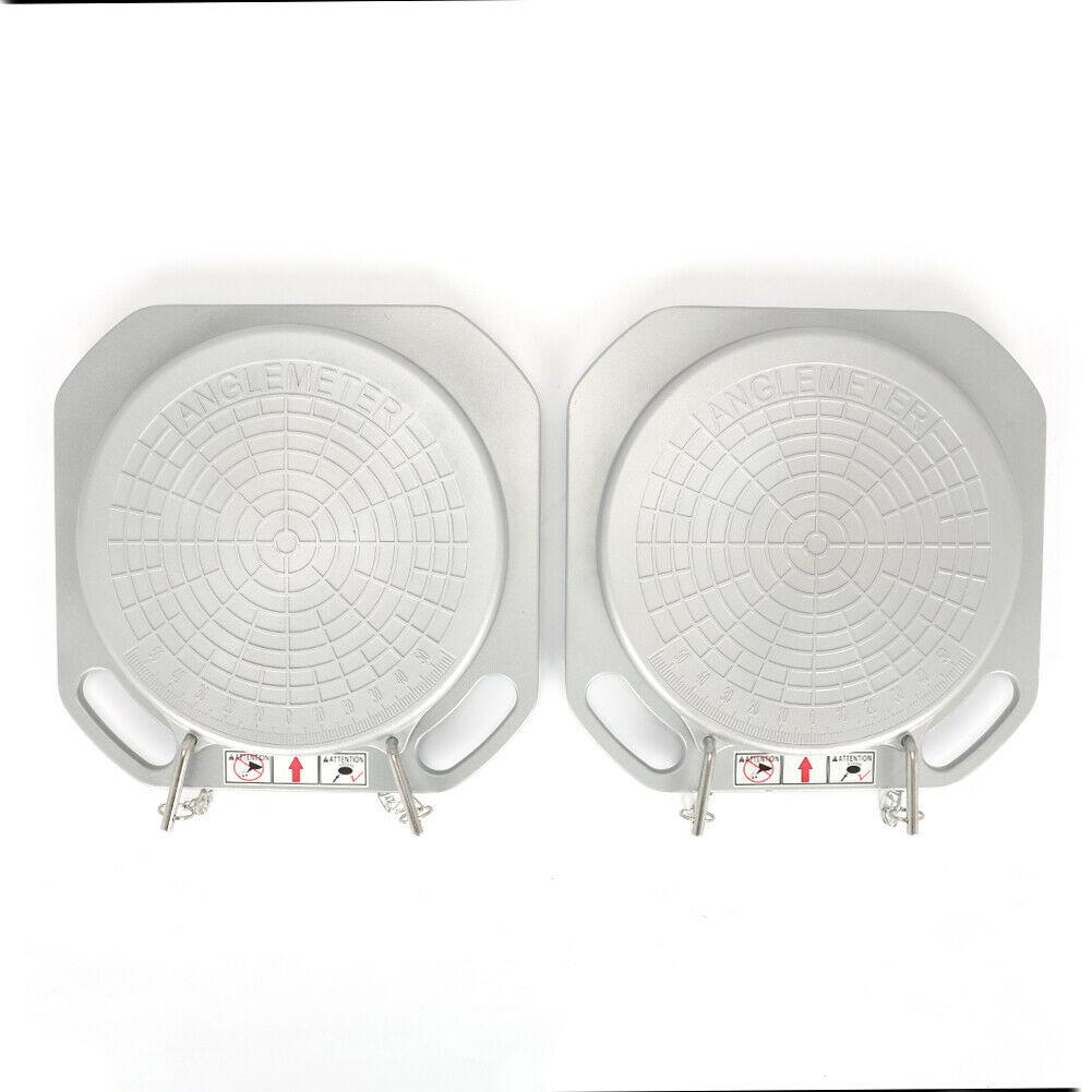 2 Wheel Durable Car Front End Wheel Alignment Turntable Turn Plates Tools