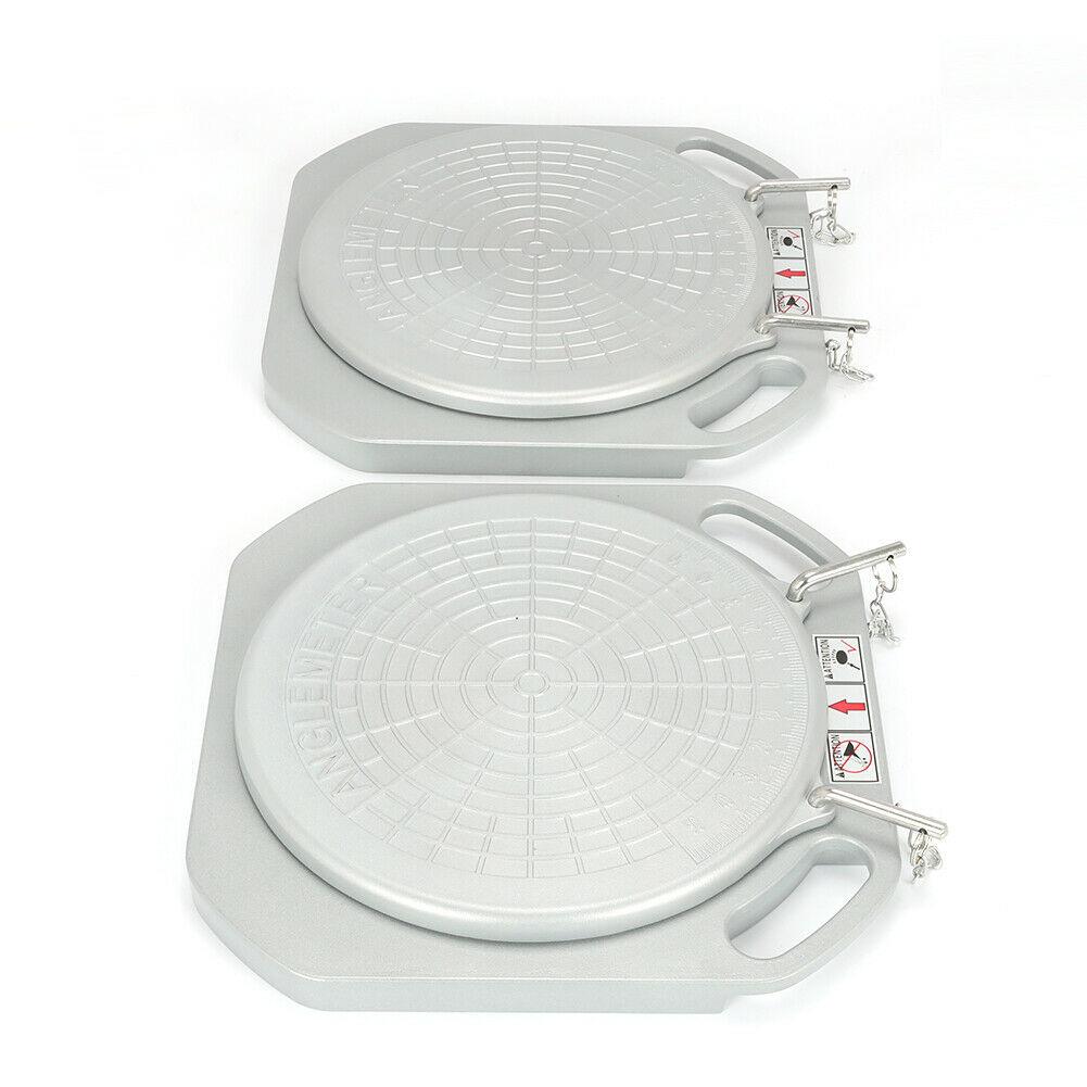 2 Wheel Durable Car Front End Wheel Alignment Turntable Turn Plates Tools