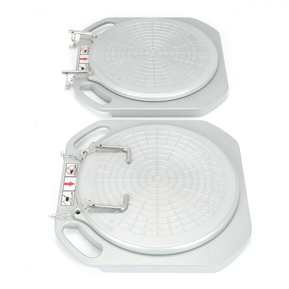 2 Wheel Durable Car Front End Wheel Alignment Turntable Turn Plates Tools