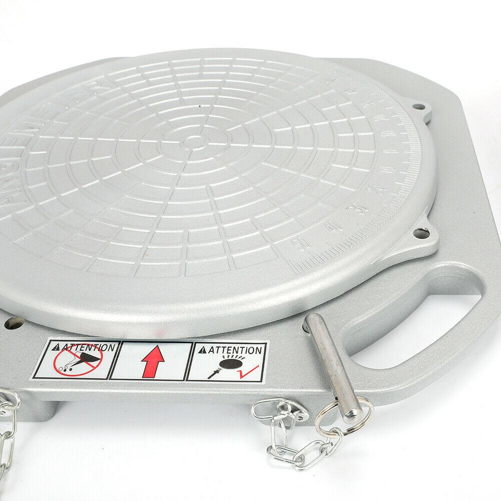 2 Wheel Durable Car Front End Wheel Alignment Turntable Turn Plates Tools