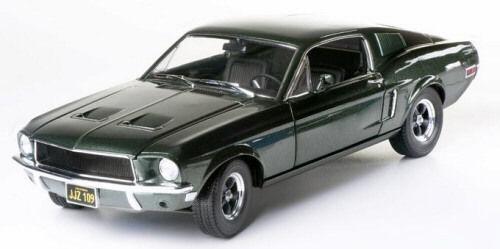 GREENLIGHT 1:18 STEVE McQUEEN BULLITT - 1968 FORD MUSTANG DIECAST TOY CAR 12822