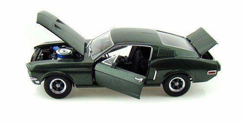 GREENLIGHT 1:18 STEVE McQUEEN BULLITT - 1968 FORD MUSTANG DIECAST TOY CAR 12822