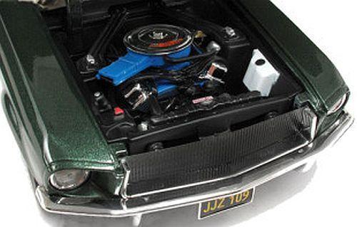 GREENLIGHT 1:18 STEVE McQUEEN BULLITT - 1968 FORD MUSTANG DIECAST TOY CAR 12822