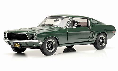 GREENLIGHT 1:18 STEVE McQUEEN BULLITT - 1968 FORD MUSTANG DIECAST TOY CAR 12822