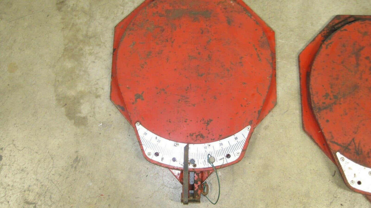 KANSAS JACK WHEEL ALIGNMENT TURNTABLES 4 WHEEL