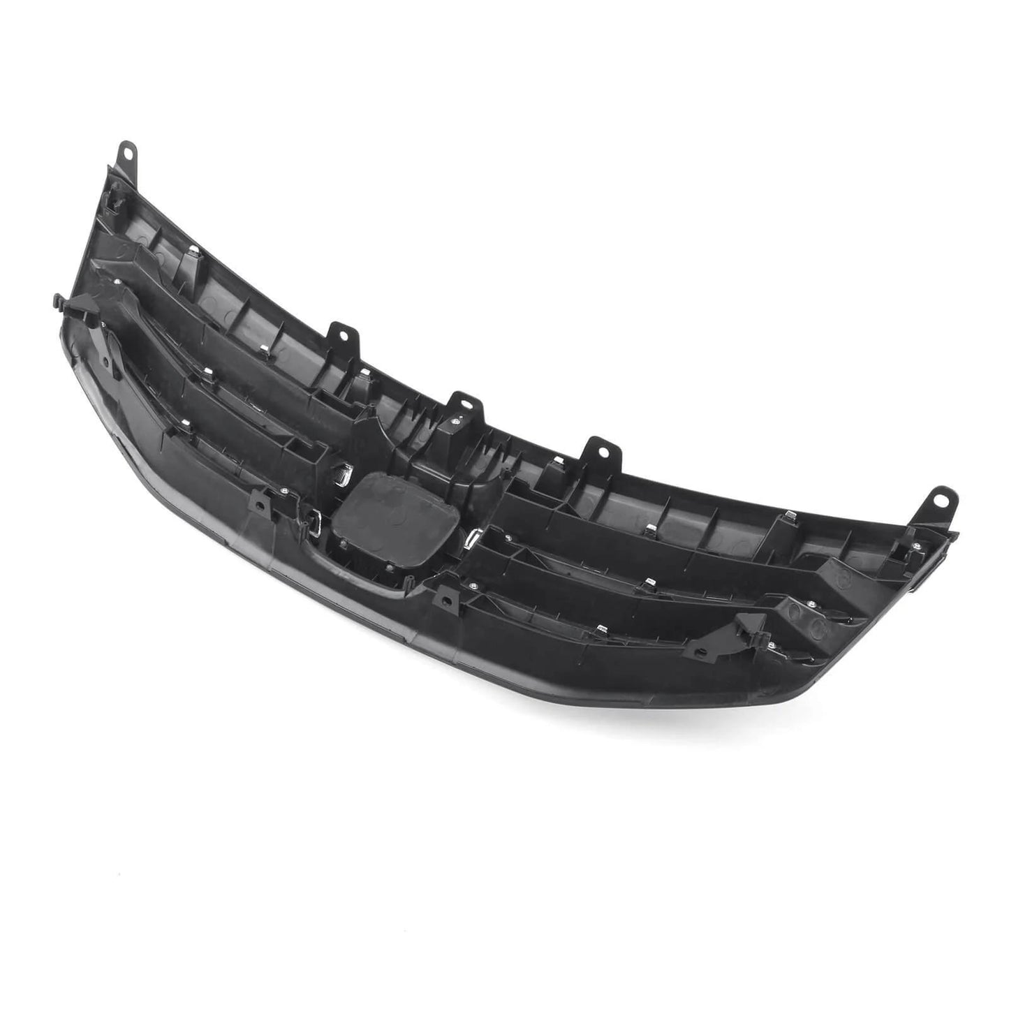 2011-2012 Honda Accord 4 Door Models Upper Bumper Hood Black Chrome Front Grille Generic