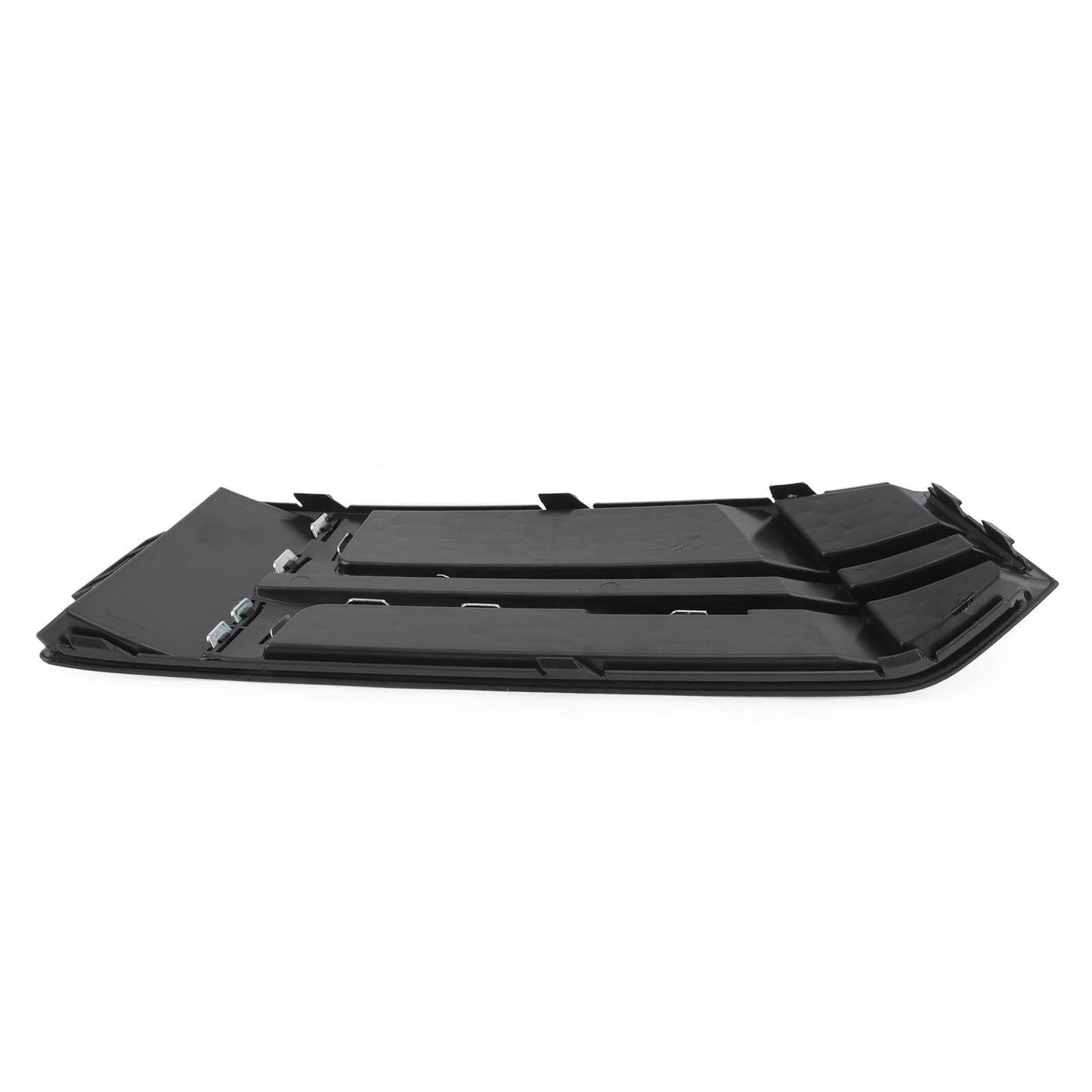 Black Front Fog Light Cover fit AUDI A4 B9 S-LINE 2016-2023 Bumper Grille Generic