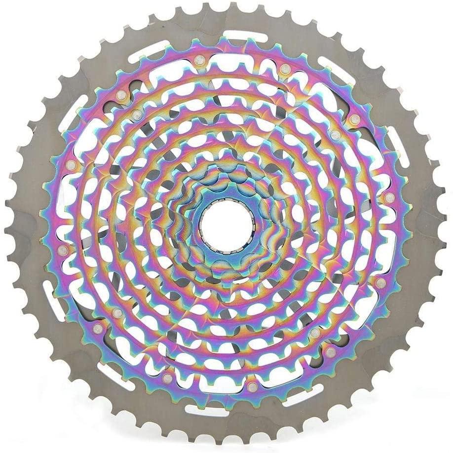 REOUG 9-50T 11 Speed Mountain Bike Freewheel Cassette Sprocket Bicycle Replacement Accessory