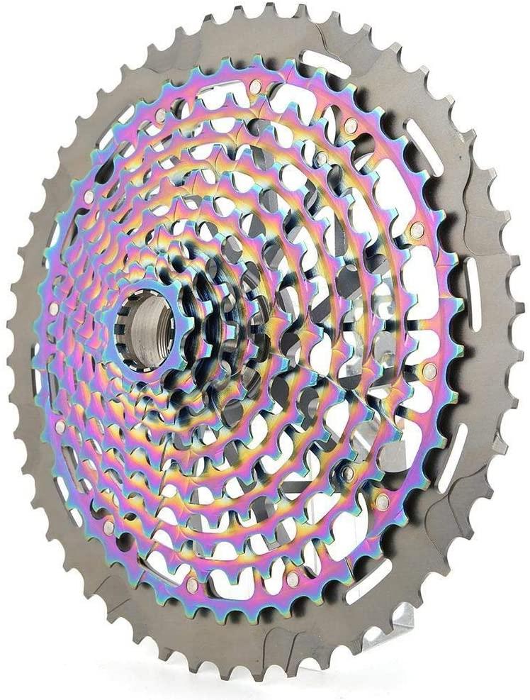 REOUG 9-50T 11 Speed Mountain Bike Freewheel Cassette Sprocket Bicycle Replacement Accessory