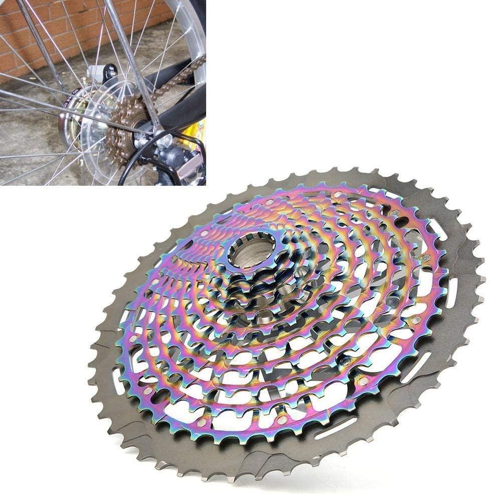 REOUG 9-50T 11 Speed Mountain Bike Freewheel Cassette Sprocket Bicycle Replacement Accessory
