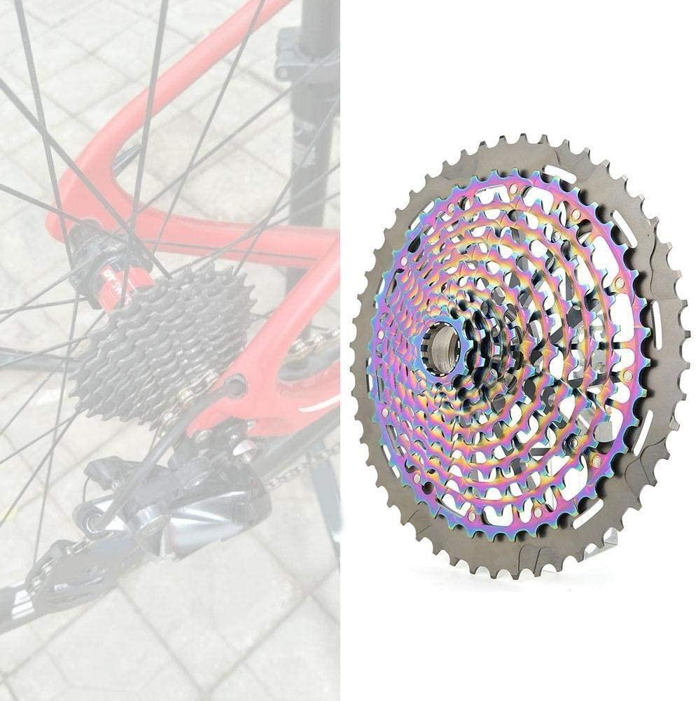 REOUG 9-50T 11 Speed Mountain Bike Freewheel Cassette Sprocket Bicycle Replacement Accessory