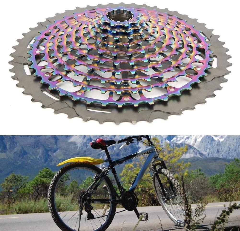REOUG 9-50T 11 Speed Mountain Bike Freewheel Cassette Sprocket Bicycle Replacement Accessory