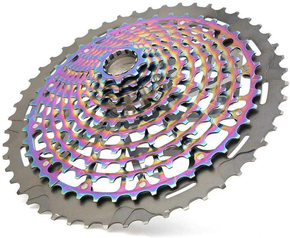 REOUG 9-50T 11 Speed Mountain Bike Freewheel Cassette Sprocket Bicycle Replacement Accessory