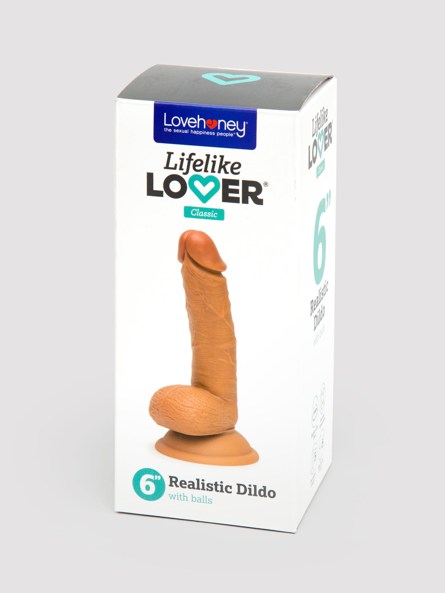 Lifelike Lover Classic Realistic Dildo 6 Inch , Flesh Tan | Flesh Tan