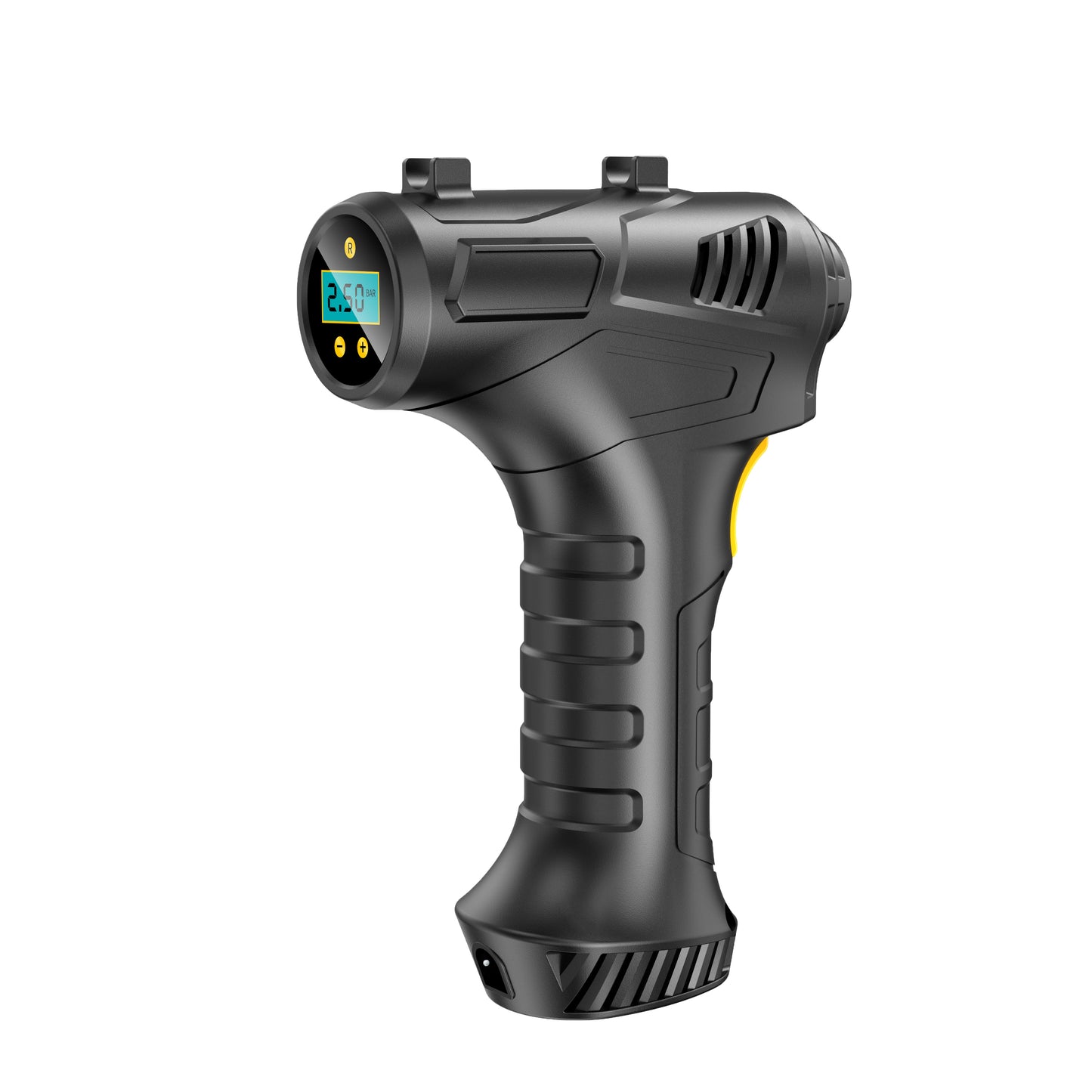 120W Rechargeable Cordless Air Compressor - Portable Wireless Inflatable Pump For Car Tires, Bicycle Balls & More!