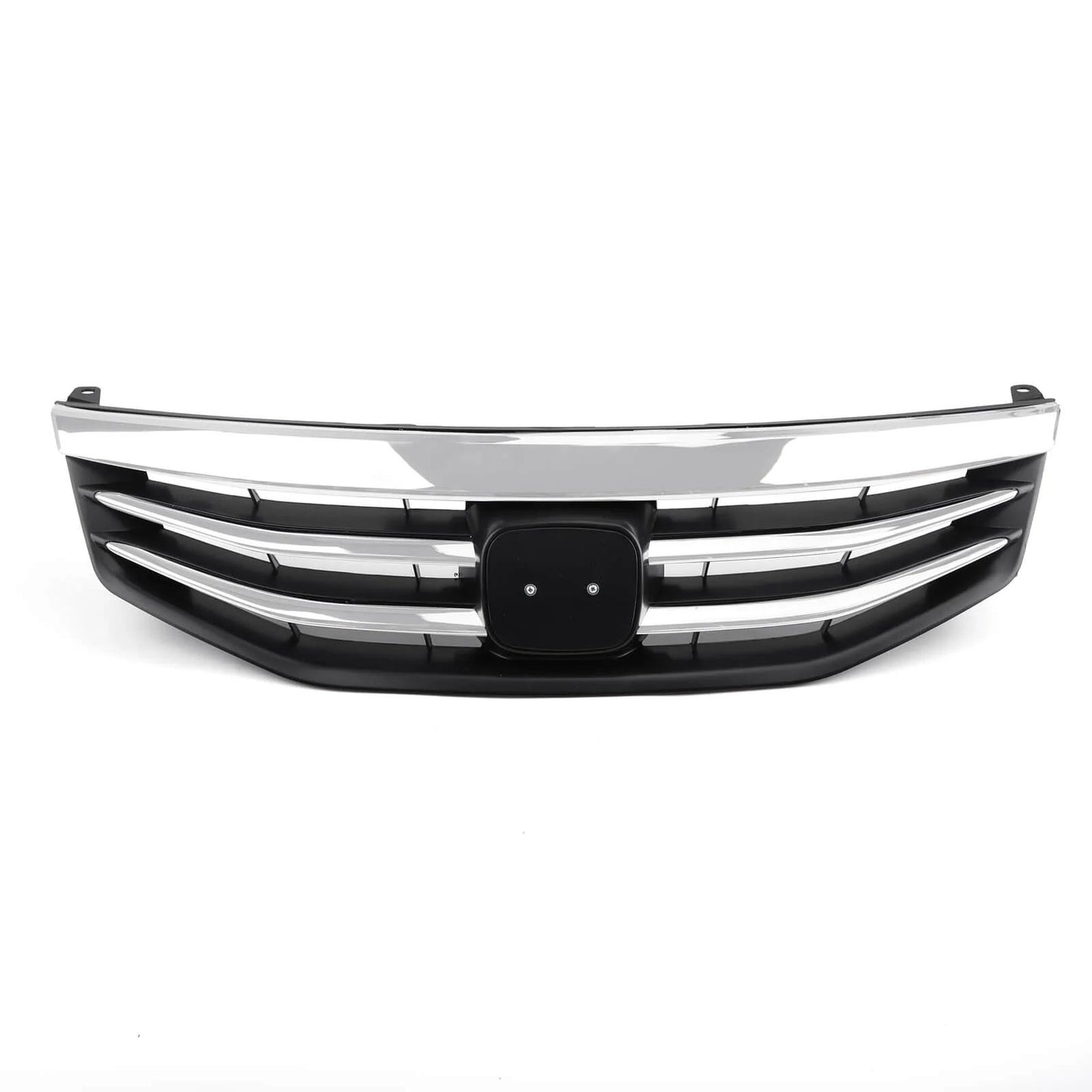 2011-2012 Honda Accord 4 Door Models Upper Bumper Hood Black Chrome Front Grille Generic