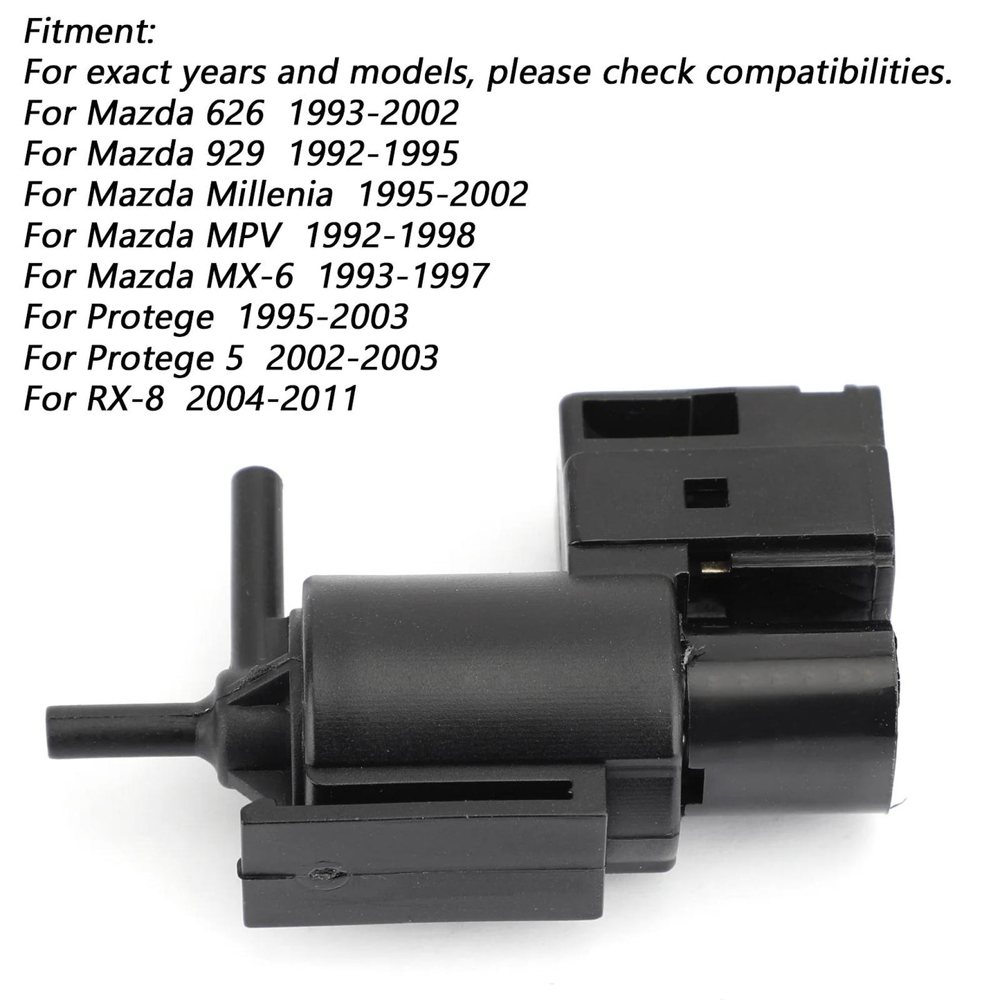 Emissions Vacuum Switch Solenoid Valve For Mazda Evap K5T49090 K5T49091 K5T49096 Generic