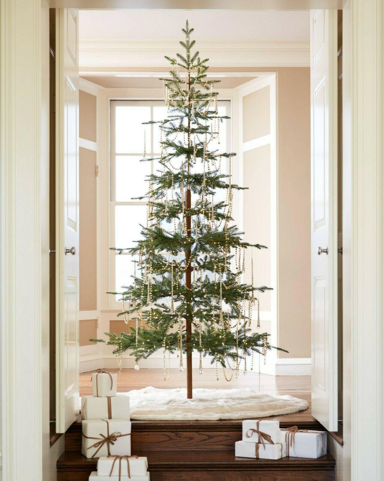Balsam Hill Alpine Balsam Fir Tree Clear LED Fairy Lights Christmas Decor