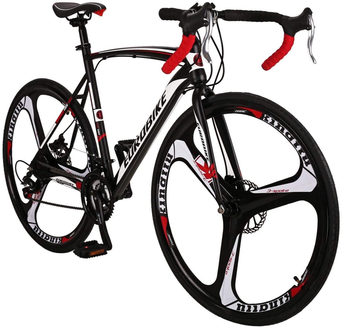 Road Bike 700C Wheels 21 Speed Disc Brake Bicycle 54cm/Medium Frame Size