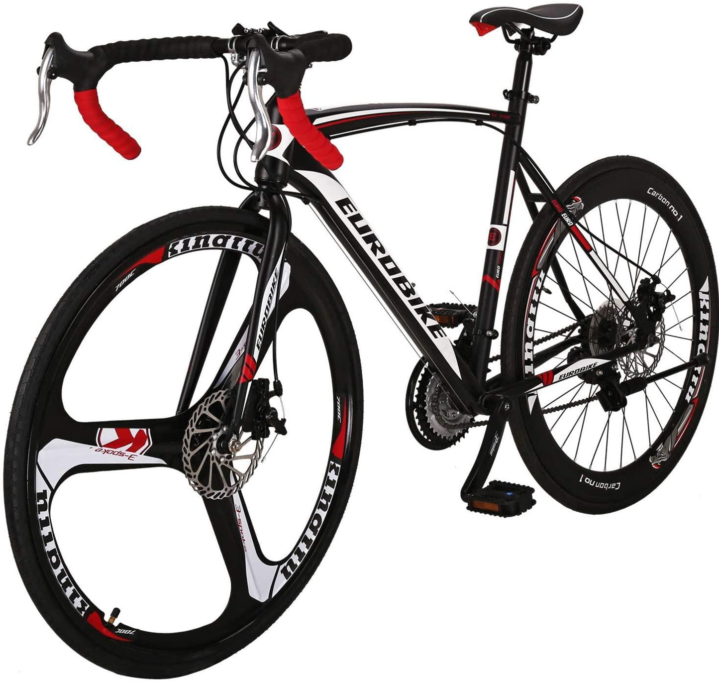 Road Bike 700C Wheels 21 Speed Disc Brake Bicycle 54cm/Medium Frame Size