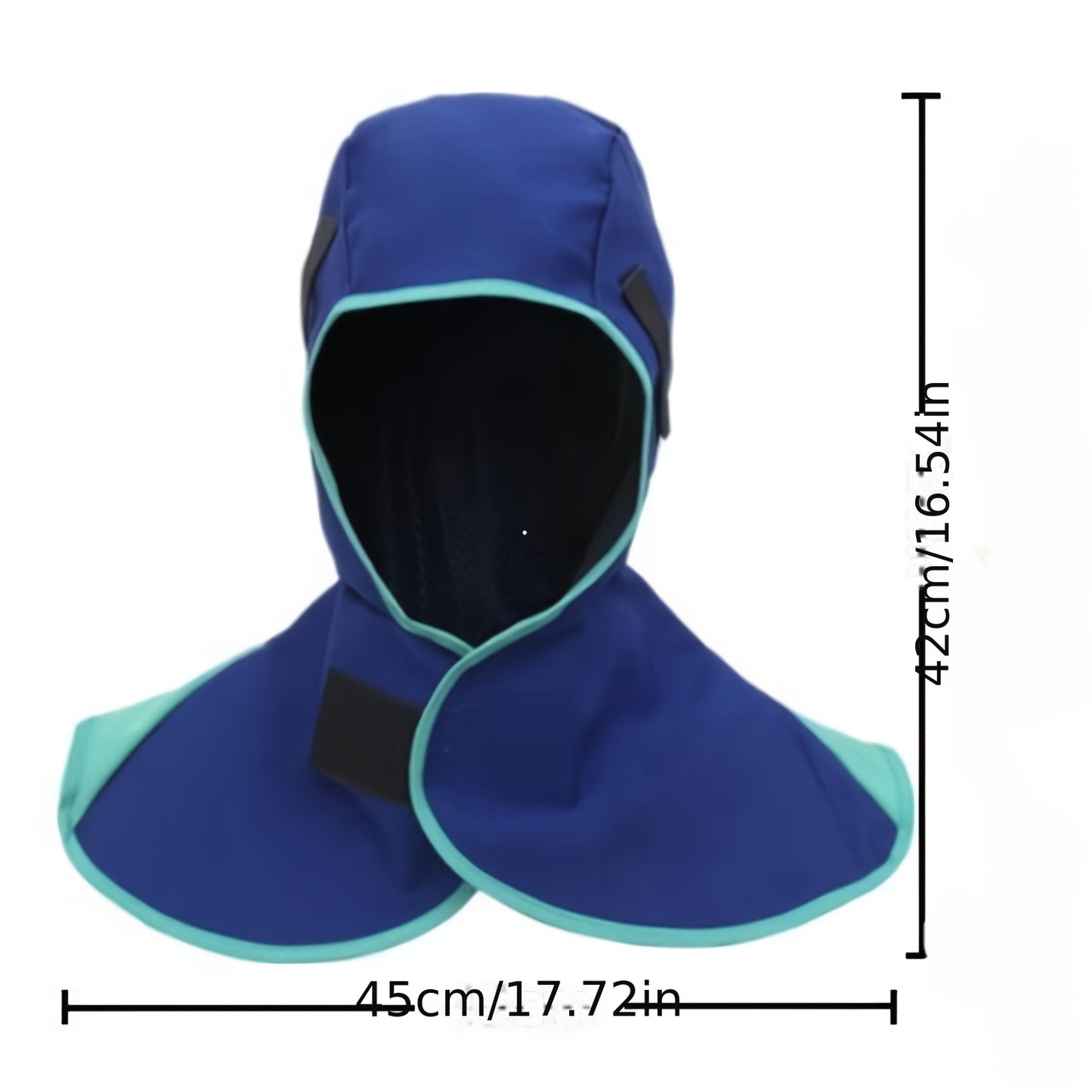 Welding Fireproof And Flame Retardant Hat, Dust-proof Shawl, Grinding Splash-proof Hat, Welder's Heat-resistant Shawl Hat